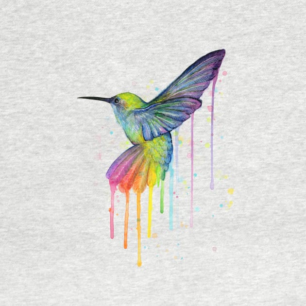 Rainbow Hummingbird by Olechka